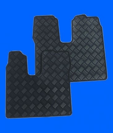 MP2 S,M,L Actros Fußmatten, Gummimatten in schwarz für links und recht